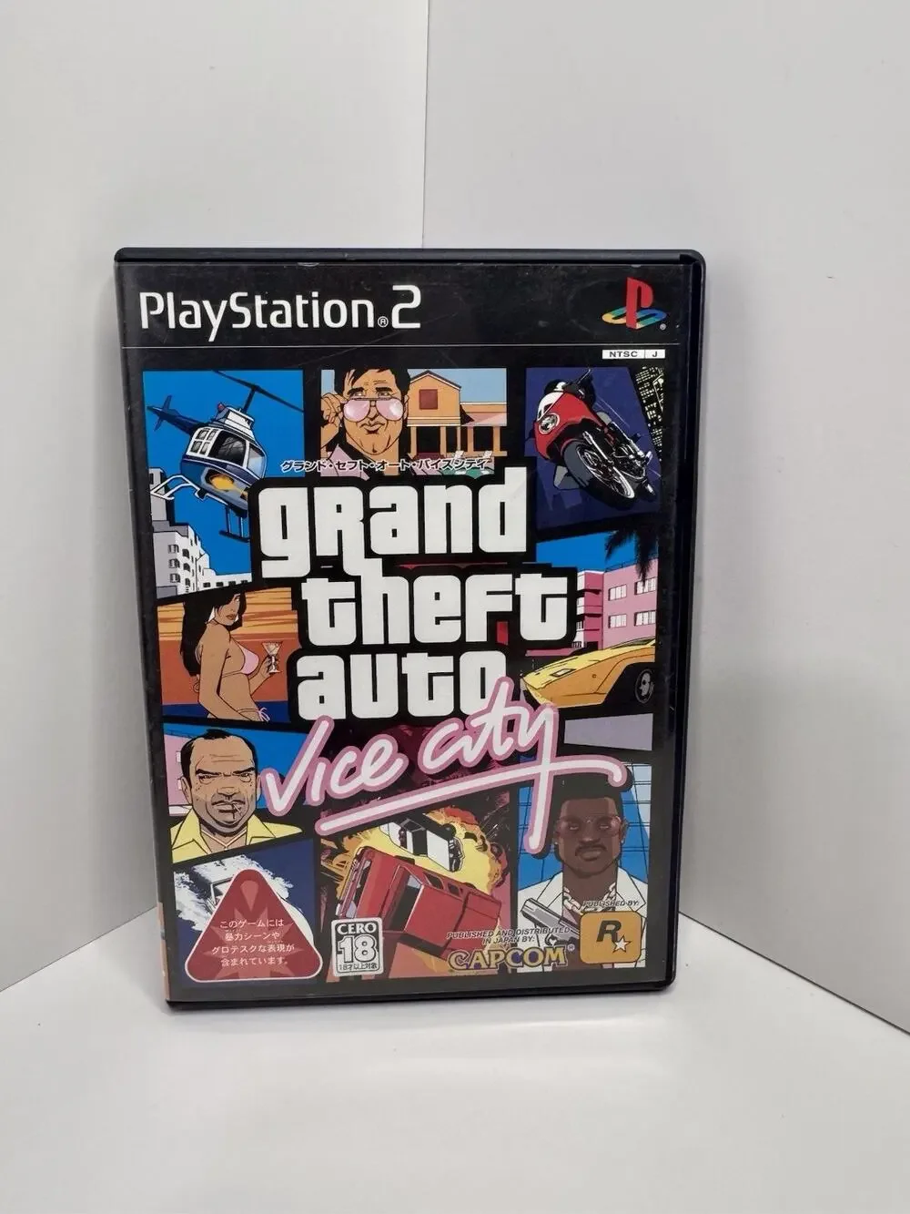 Grand Theft Auto: Vice City PlayStation 2 NTSC-J Japan (Region Locked) JPN